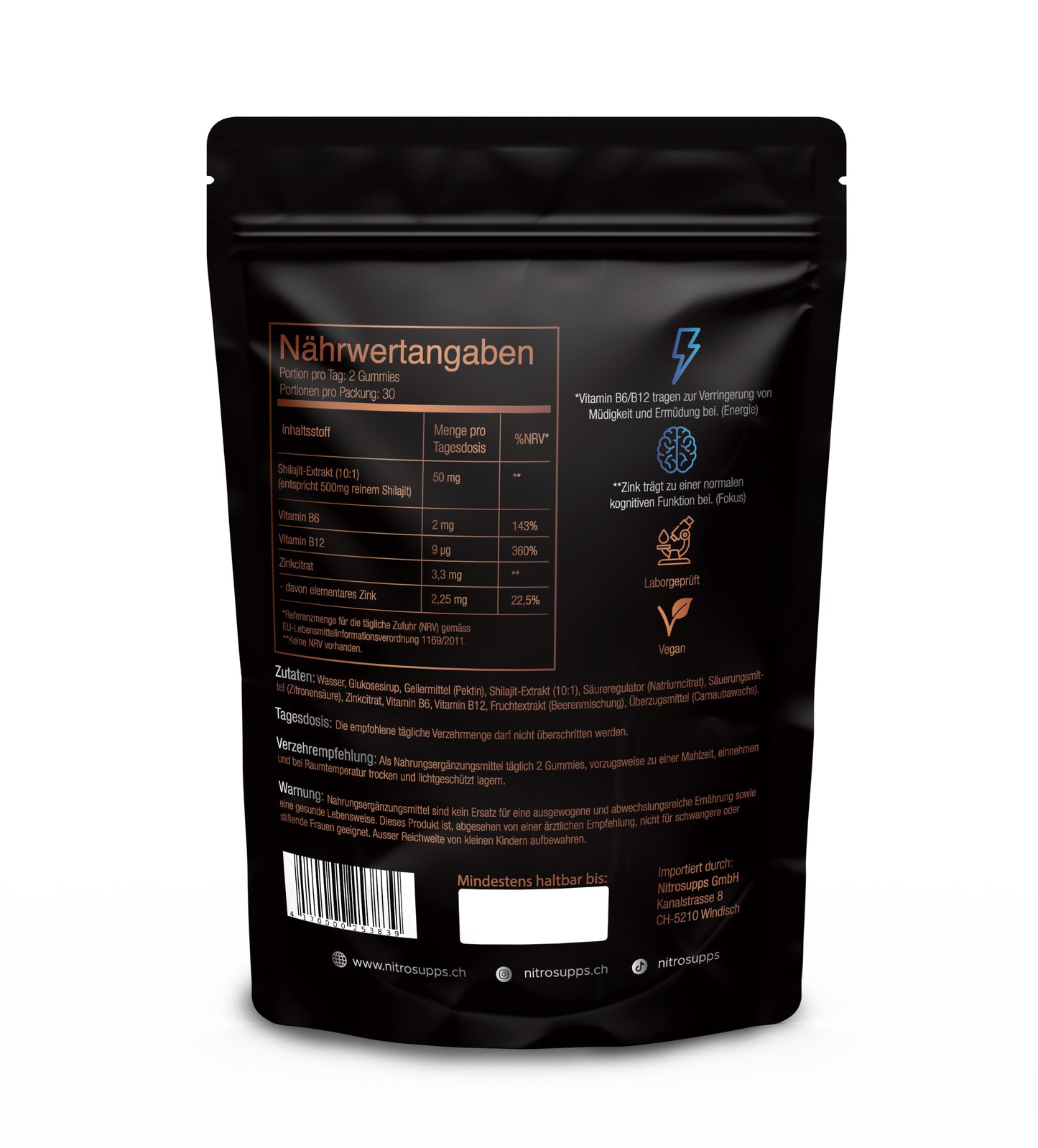 Shilajit Vital Gummies